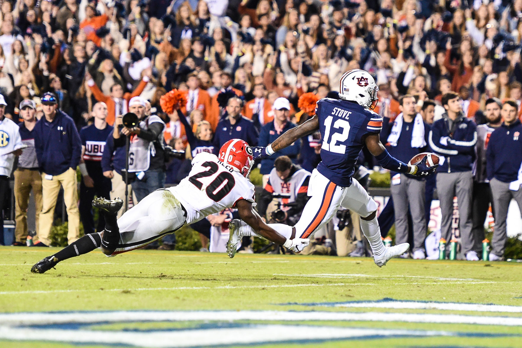 Georgia vs Auburn Football
